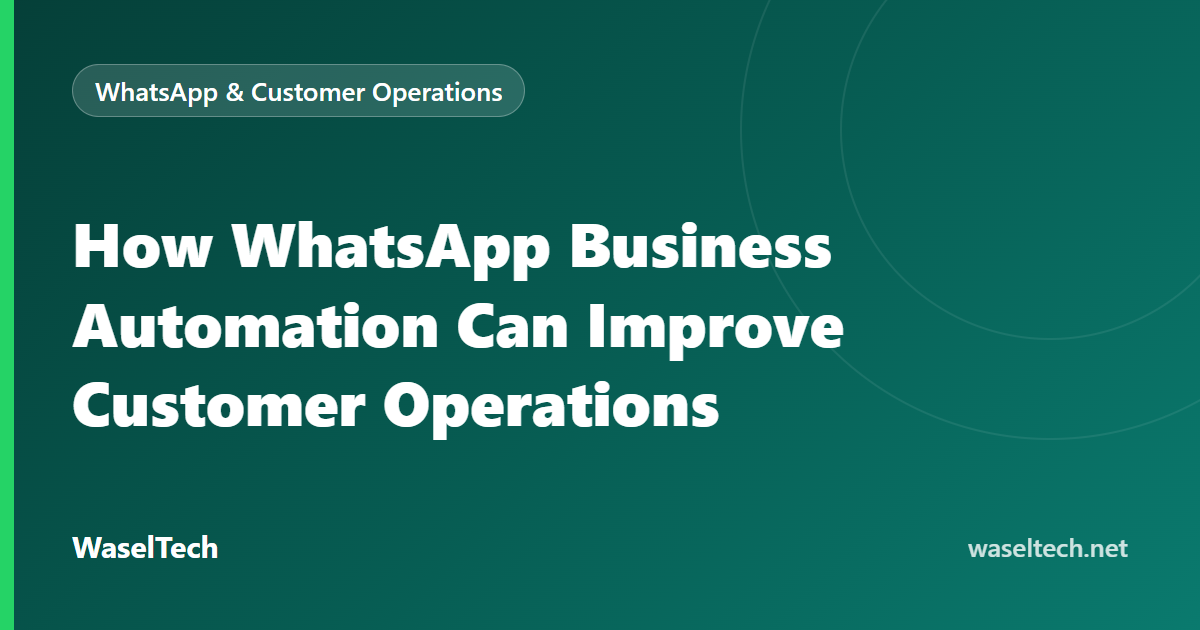 WhatsApp conversation flow showing an AI assistant answering a customer and handing over to a team member